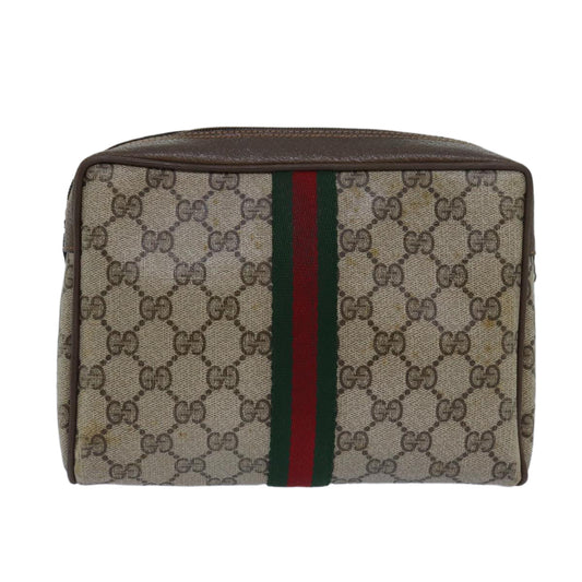Gucci Clutch Bag Canvas Canvas 1159