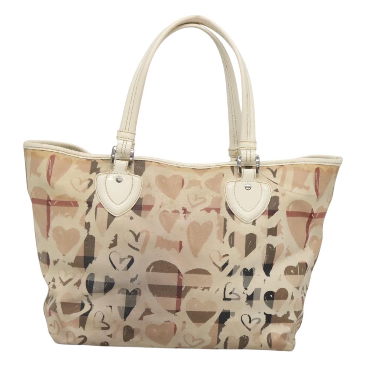 Burberry Nova Check Multicolour Tote Bag Canvas
