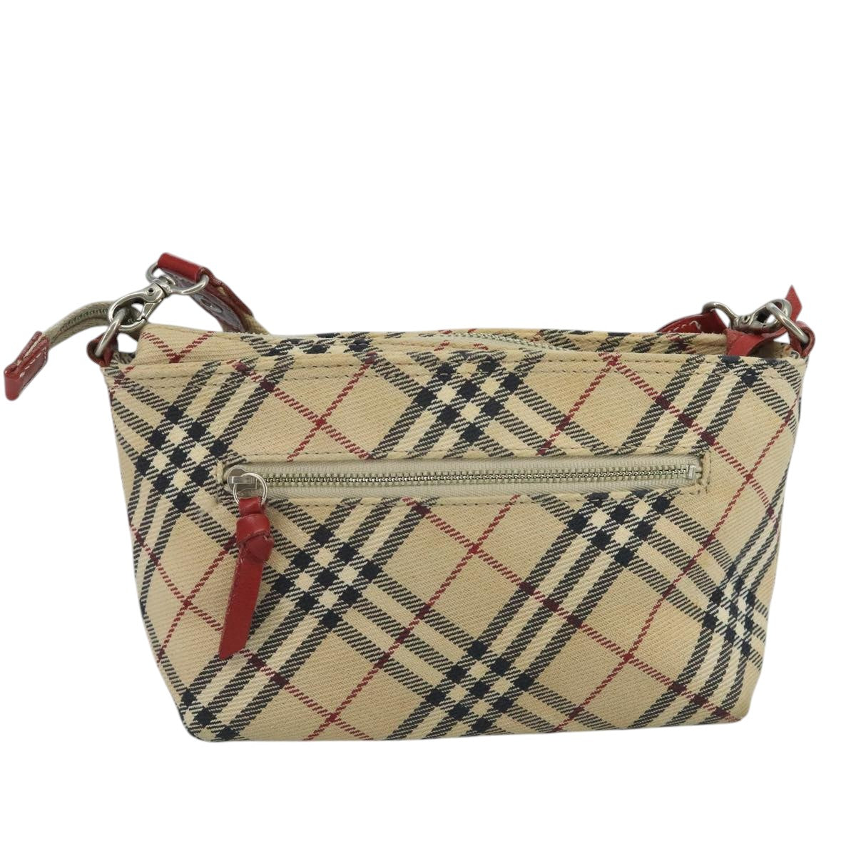 Burberry Nova Check Shoulder Bag Canvas Beige Shoulder Bag 106