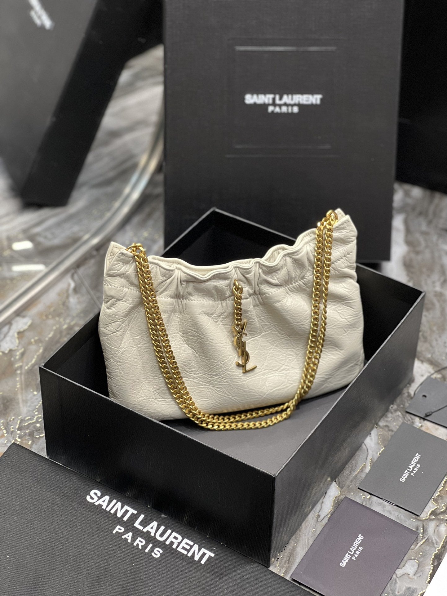 YSL Saint Laurent Shoulder Bag Mini 94In24Cm Ysl 2027