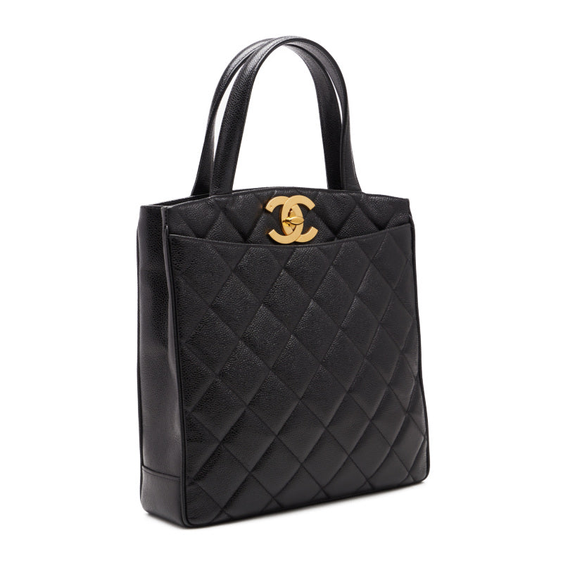 Chanel TurnLock Cocomark Shoulder Bag Matelasse