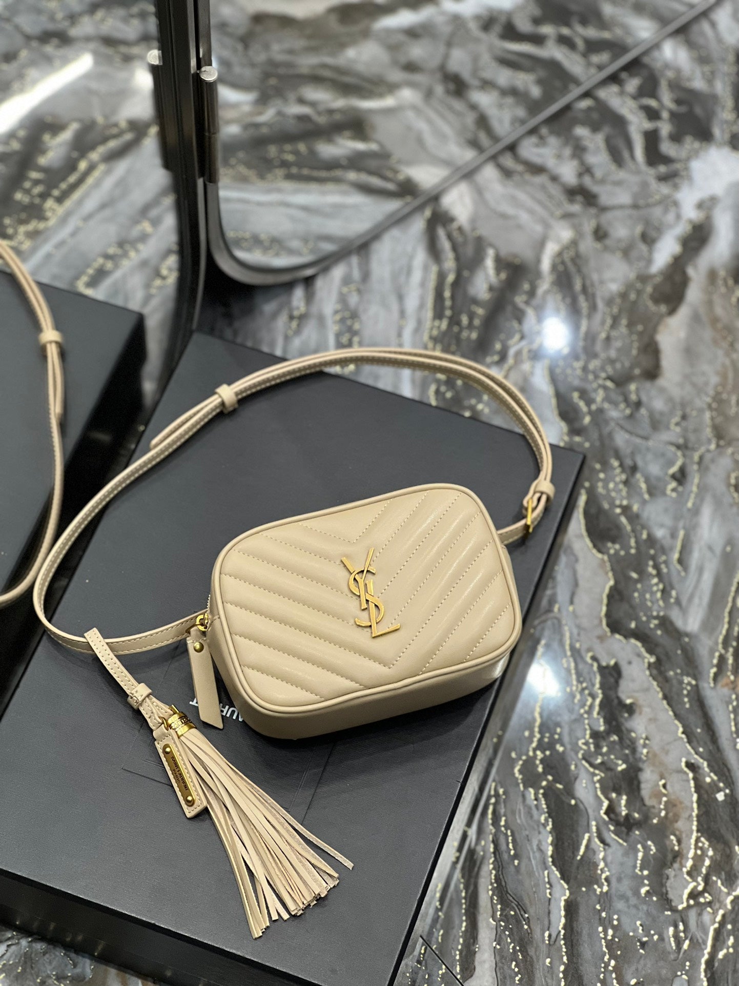 YSL Saint Laurent Lou Handbag Travel Bag