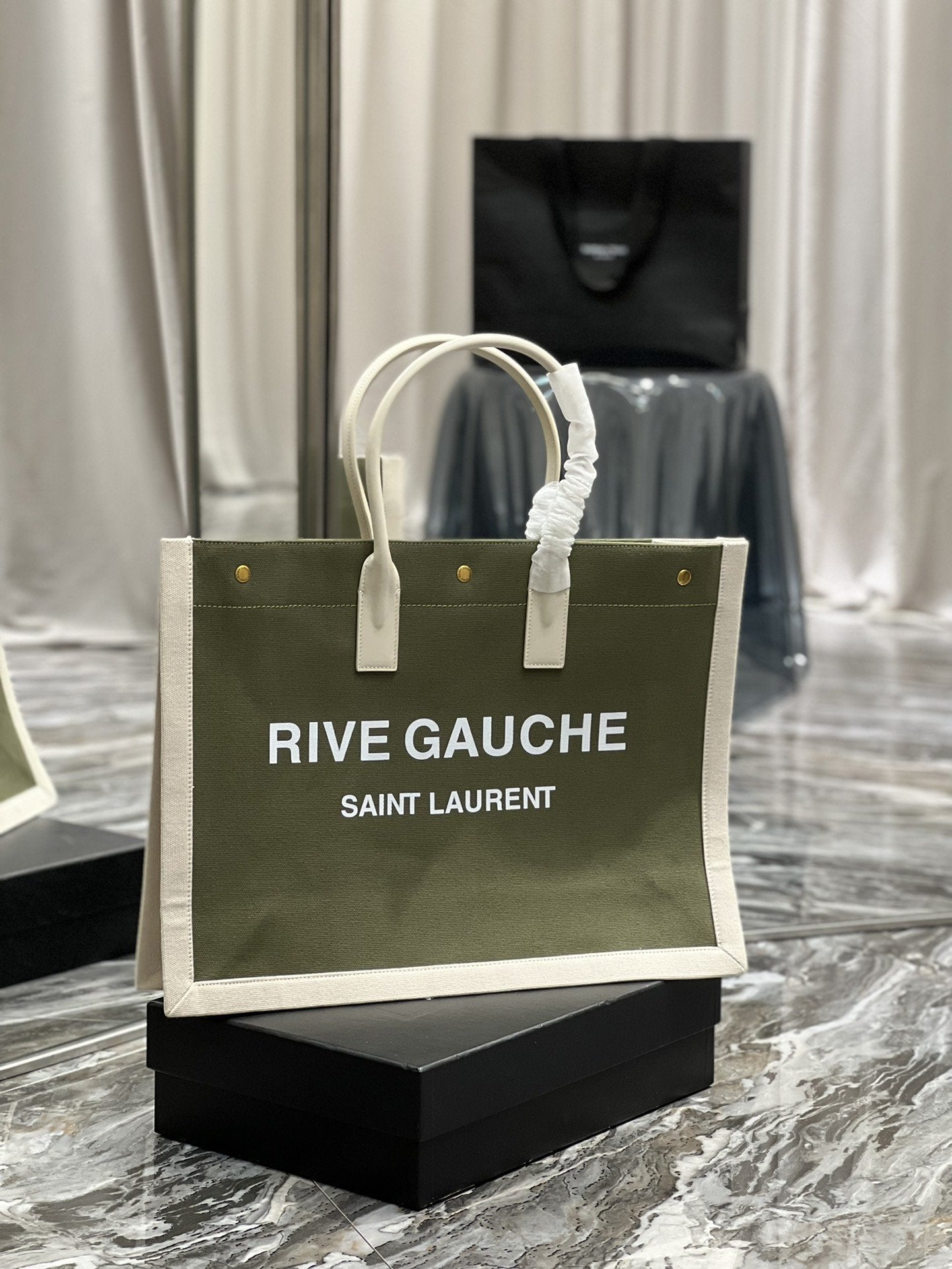 YSL Saint Laurent Rive Gauche Tote Bag 189In48Cm Ysl 7217
