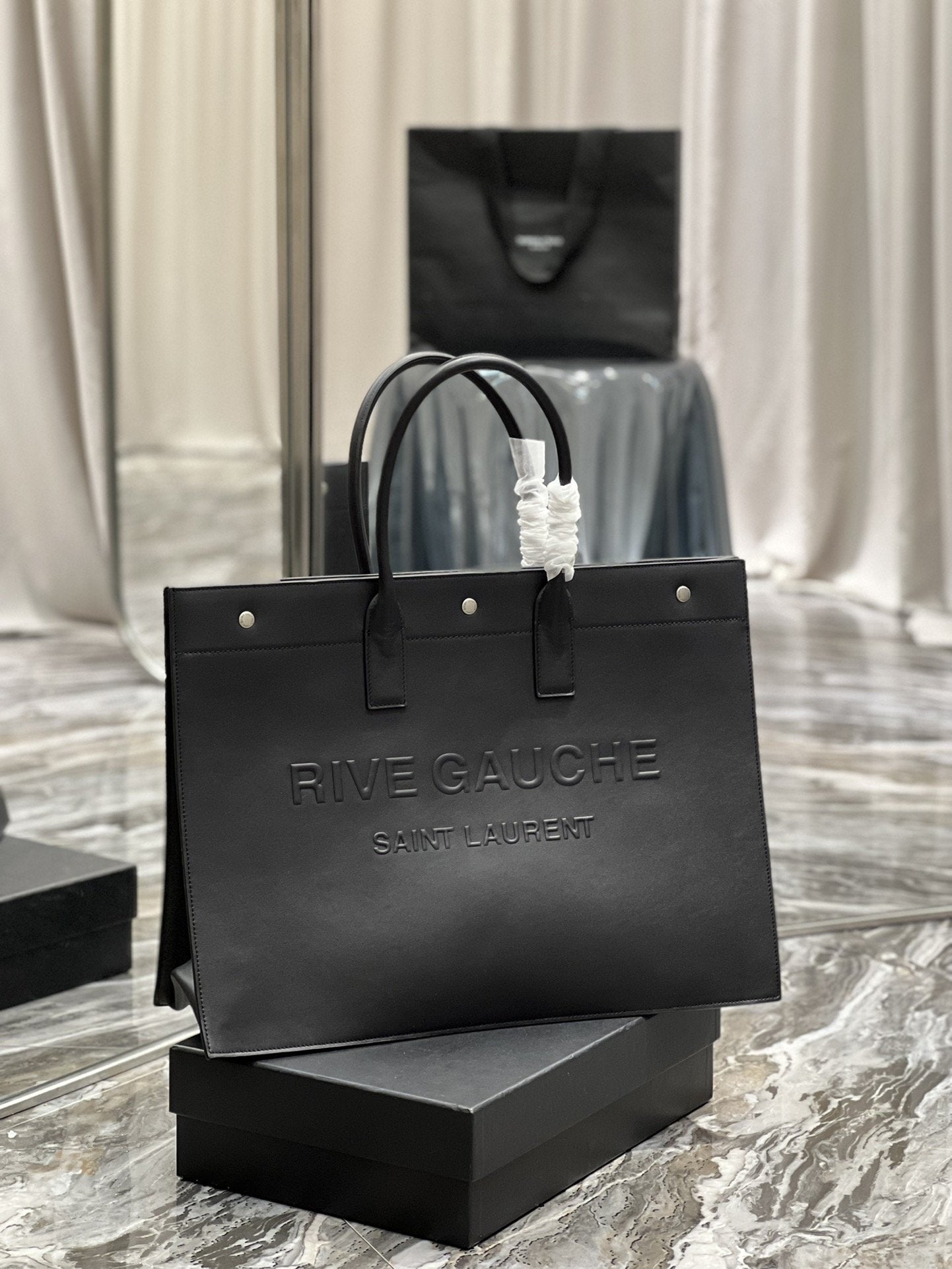 YSL Saint Laurent Rive Gauche Tote Bag Ysl 587273Cwtfe1000 9319
