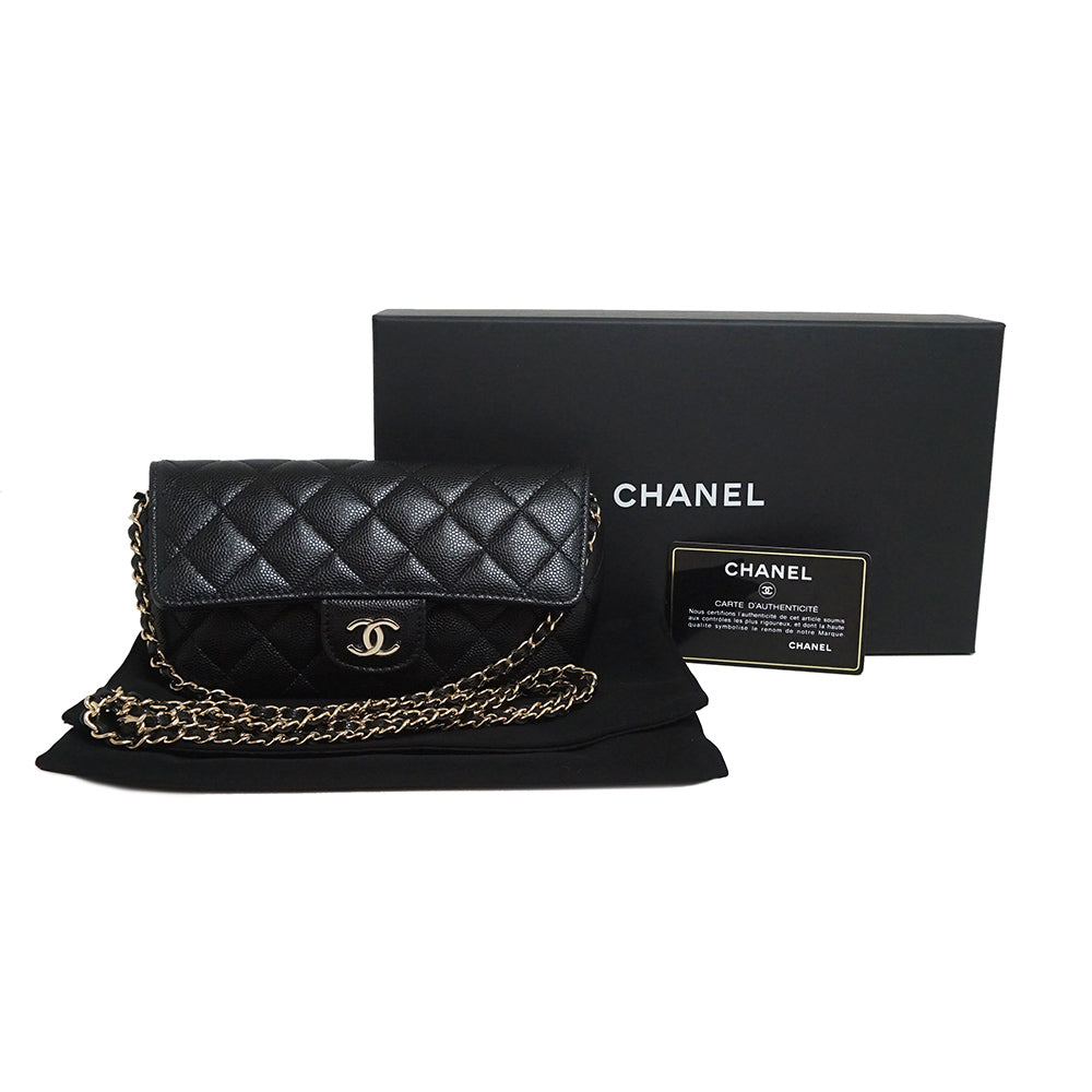Chanel Line Shoulder Bag Diagonal Hanging Matelasse Chain