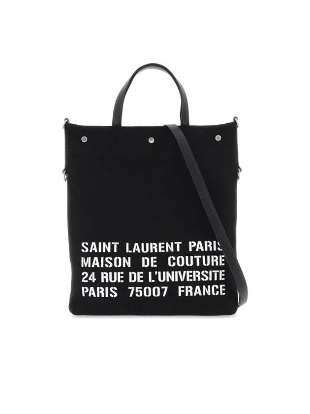 YSL Saint Laurent Saint Laurent Trending North South Universite Tote Black Tote Bag
