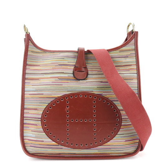 Hermes Evelyne Bordeaux Shoulder Bag