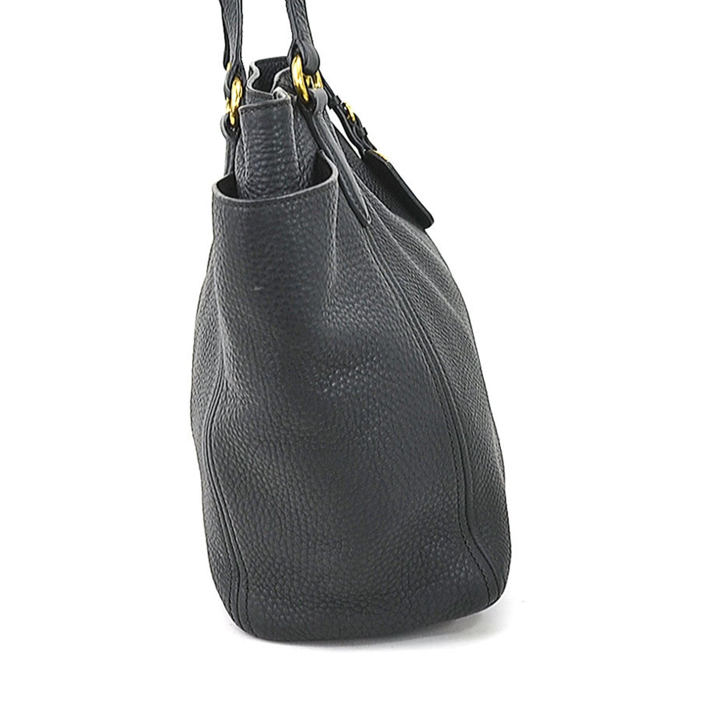 Prada Shoulder Bag Ladies H29504G Leather Black