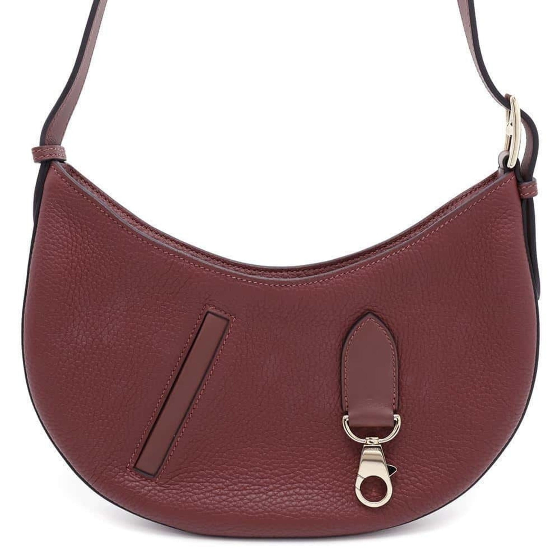 Hermes Rouge Togo Shoulder Bag Leather