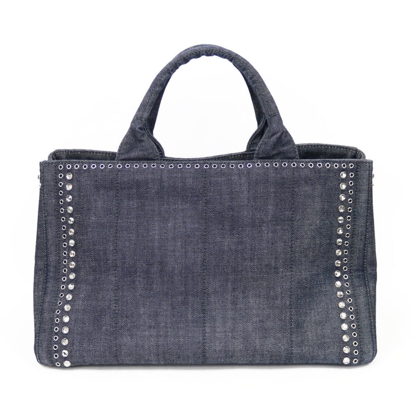 Prada Shoulder Bag Handbag Kanapatoto Gm Ladies Blue