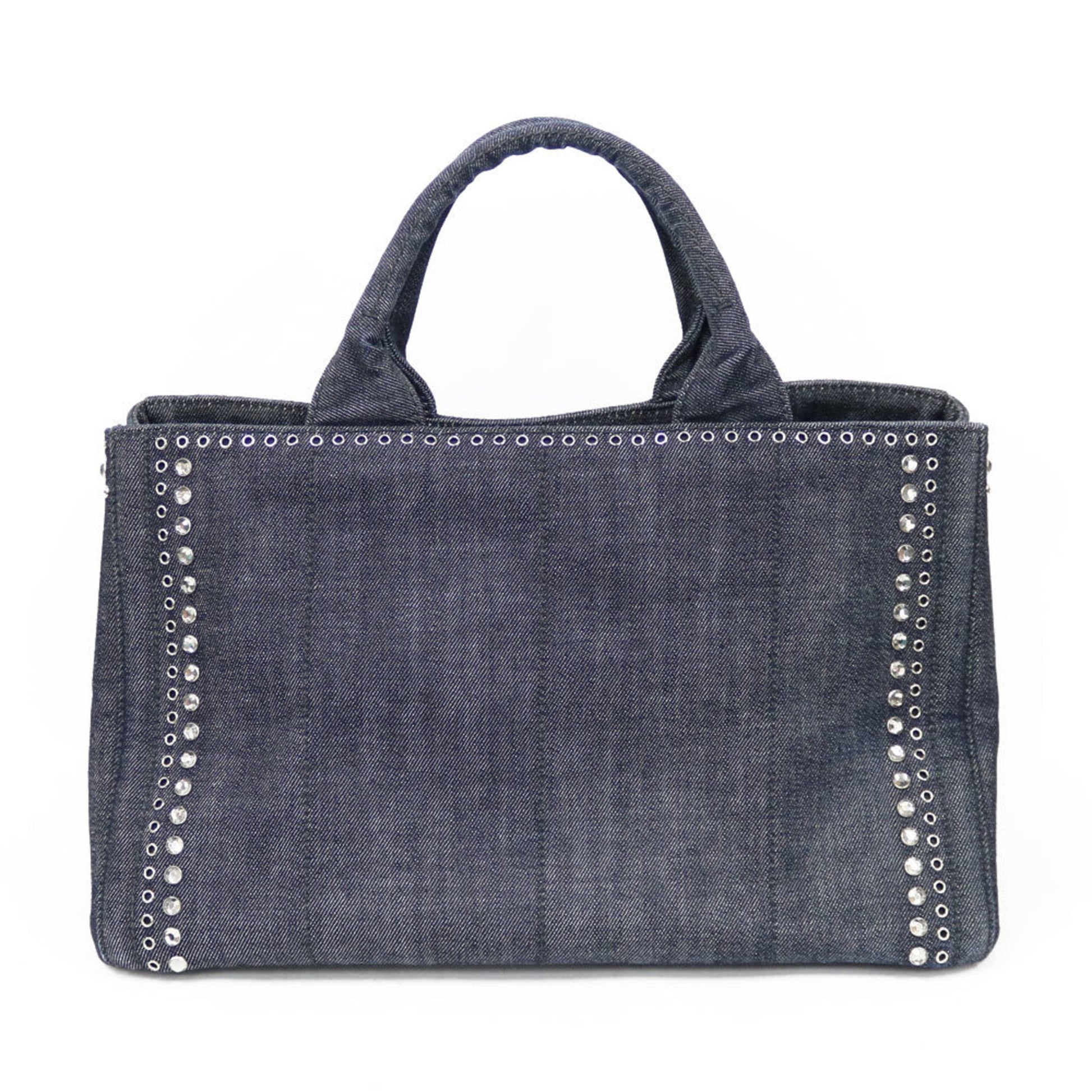 Prada Shoulder Bag Handbag Kanapatoto Gm Ladies Blue