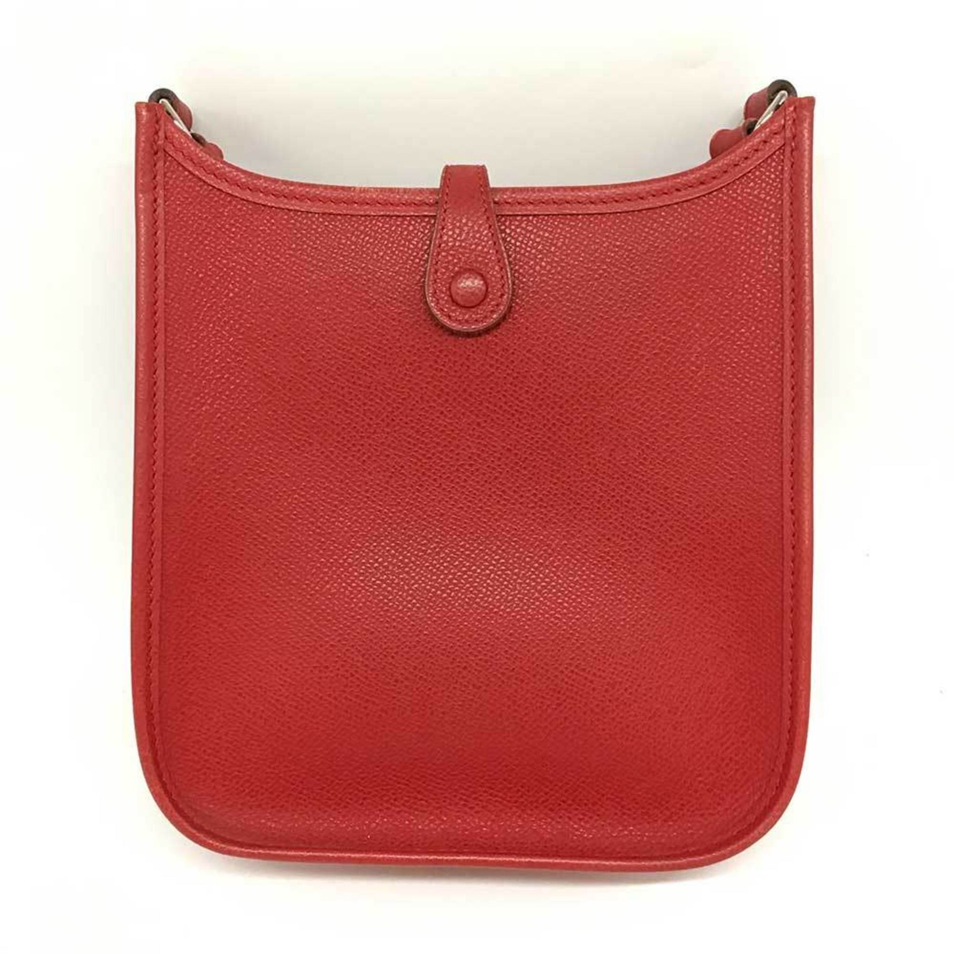 Hermes Color Pochette Shoulder Bag Red