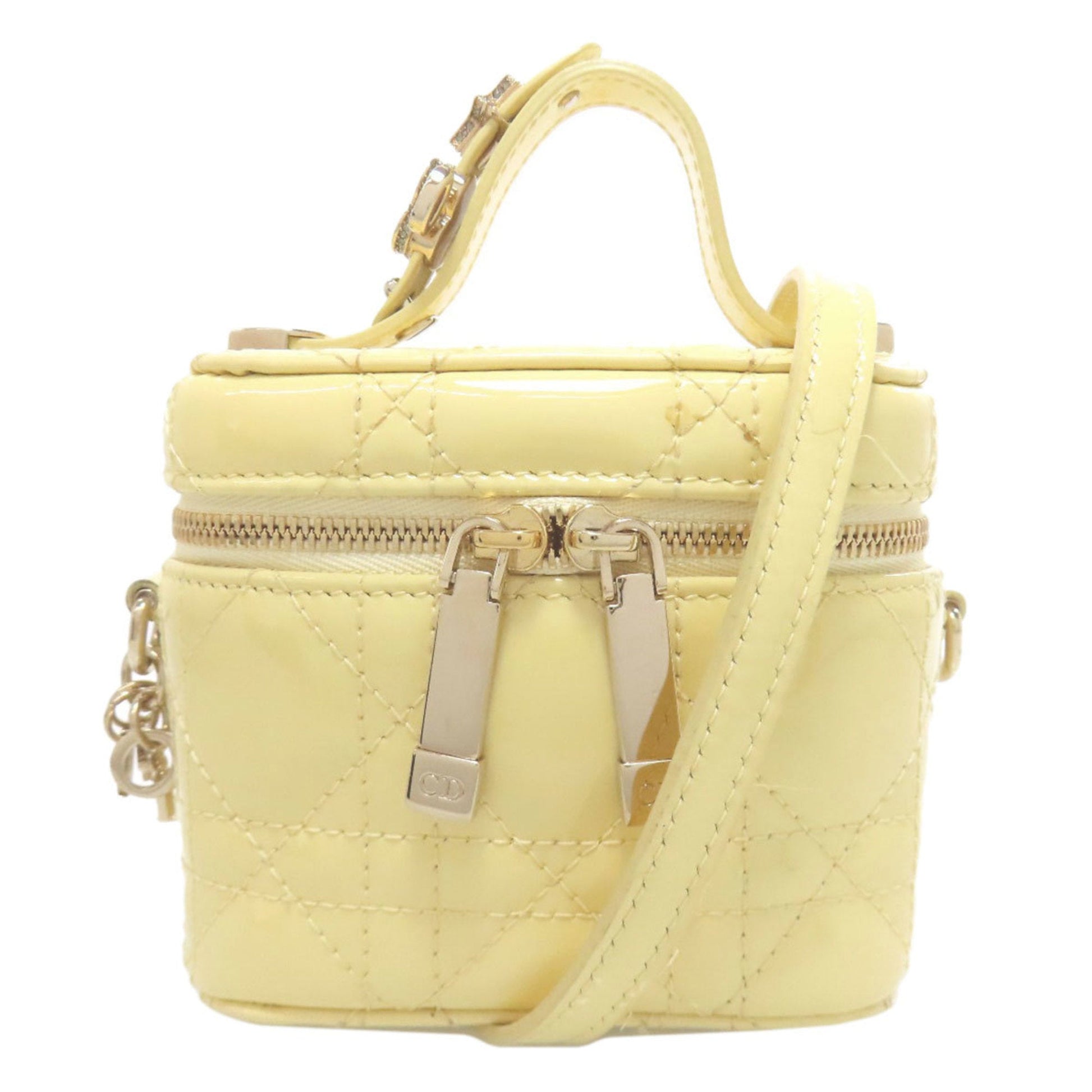 Dior Handbag Christian Yellow
