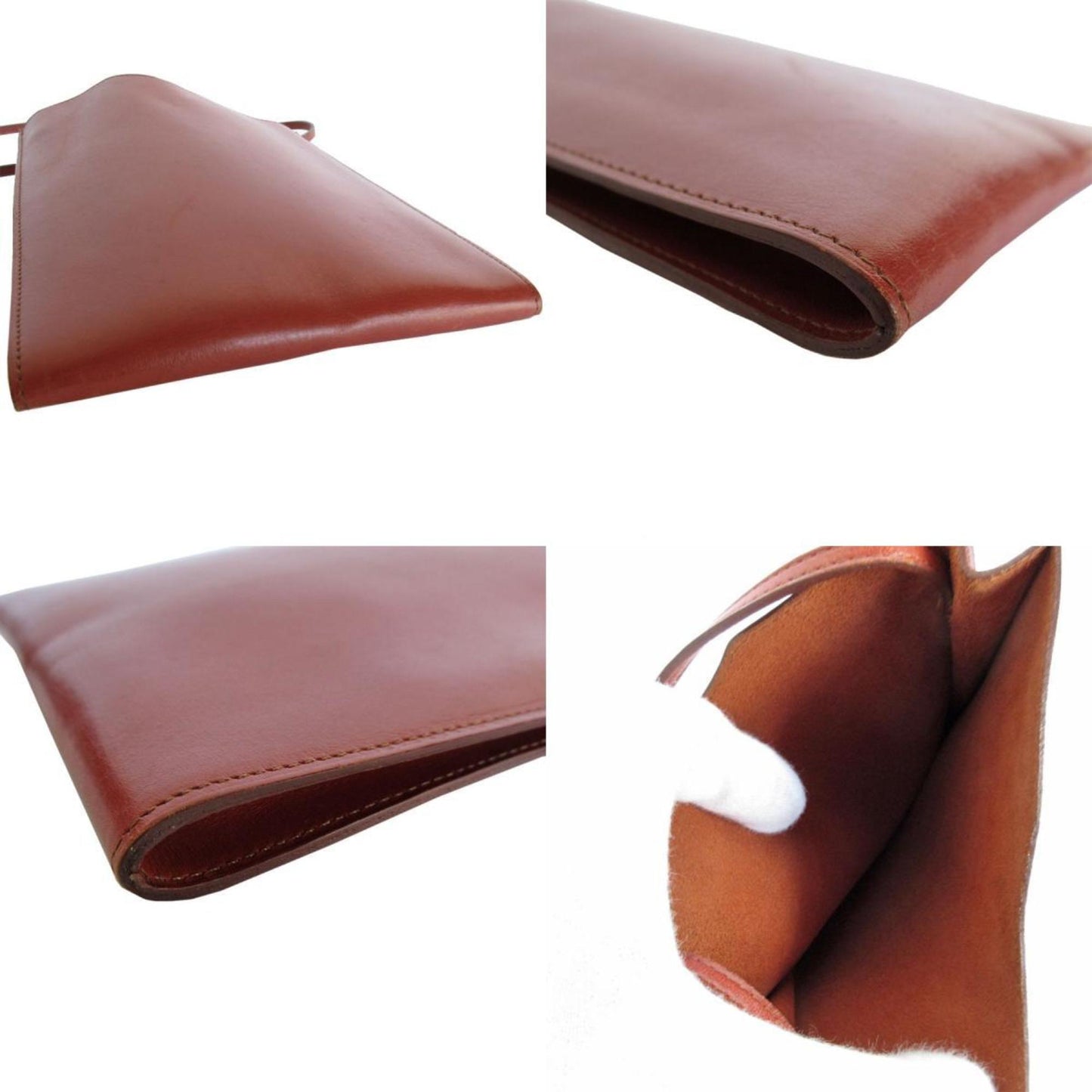 Hermes Shoulder Bag Leather Brown Shoulder Bag 2