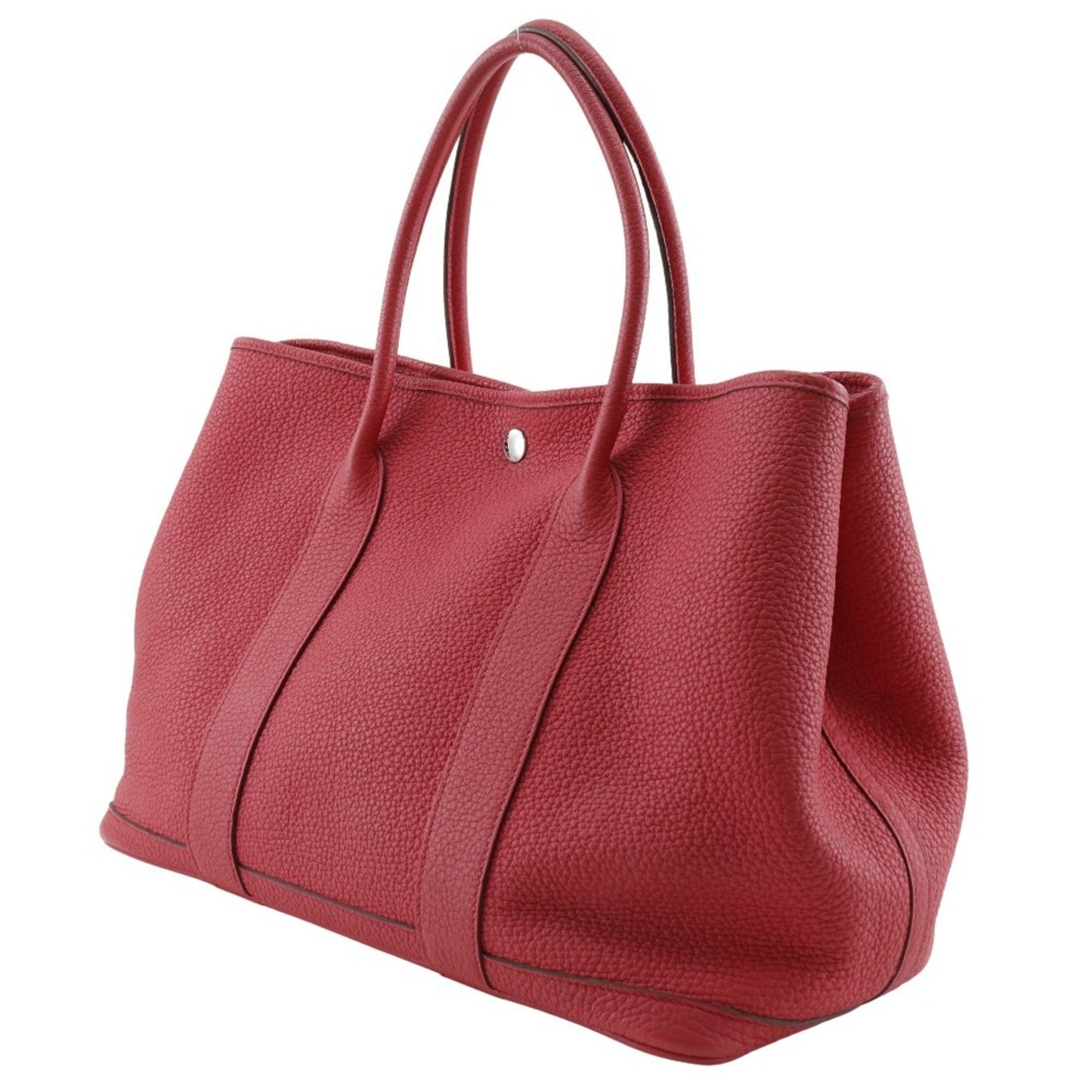 Hermes Garden Negonda Tote Bag Leather Pink