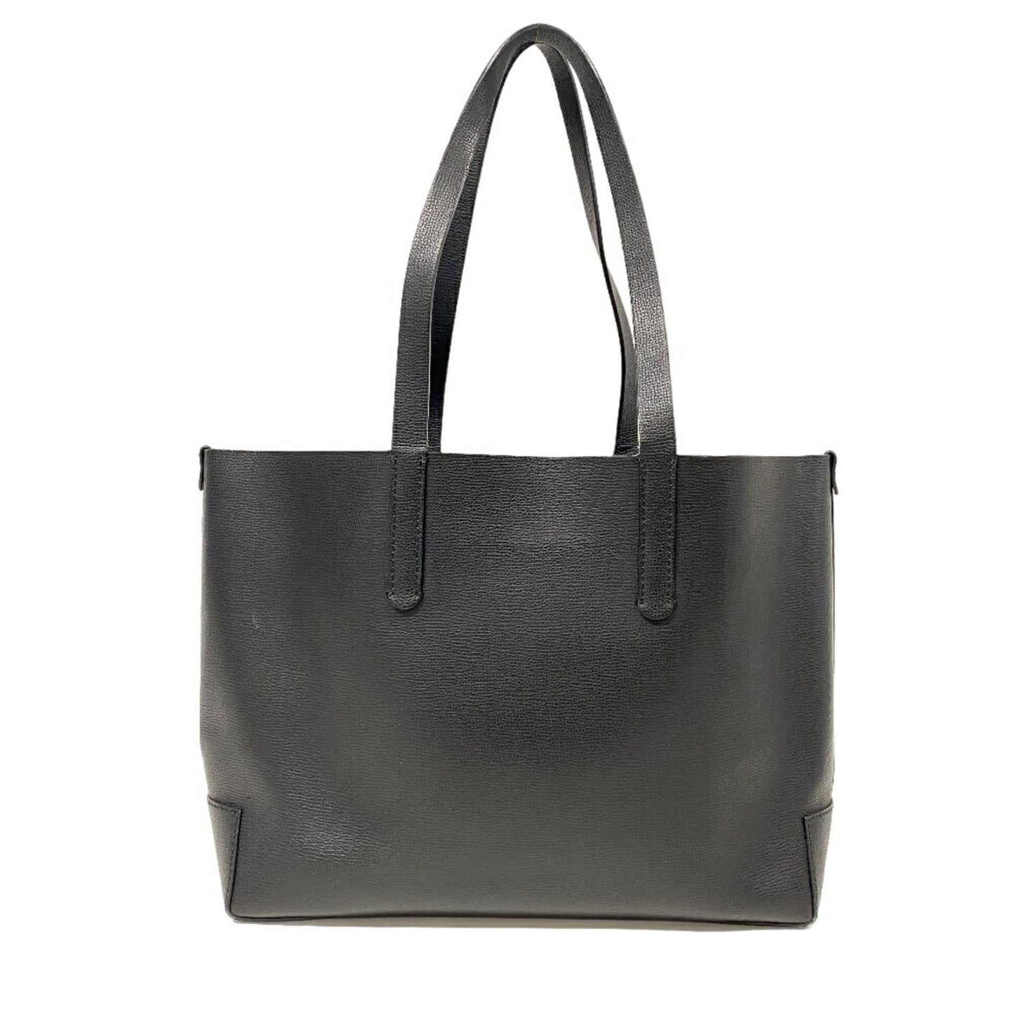 Burberry Pvc Tote Bag Leather Black Brown Leather Tote Bag