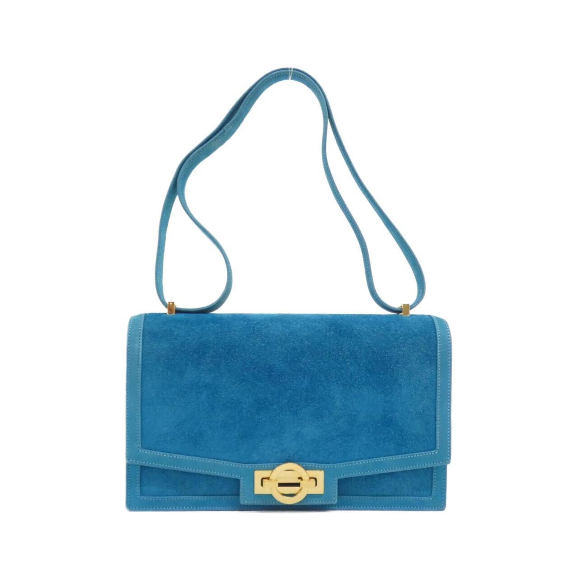 Hermes Turquoise Shoulder Bag