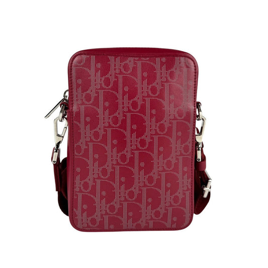 Dior Handbag Christian Color Shoulder Bag 6 Leather Red