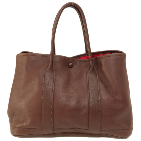 Hermes Swift Tote Bag Leather Brown