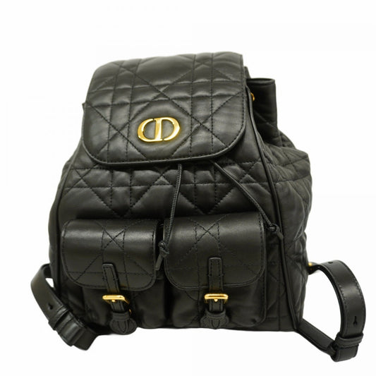 Dior Handbag Christian Backpack 4 Leather Black