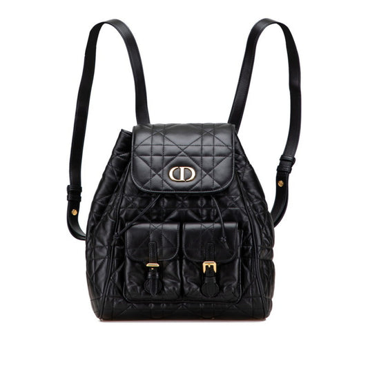 Dior Handbag Christian Backpack 5 Leather Black