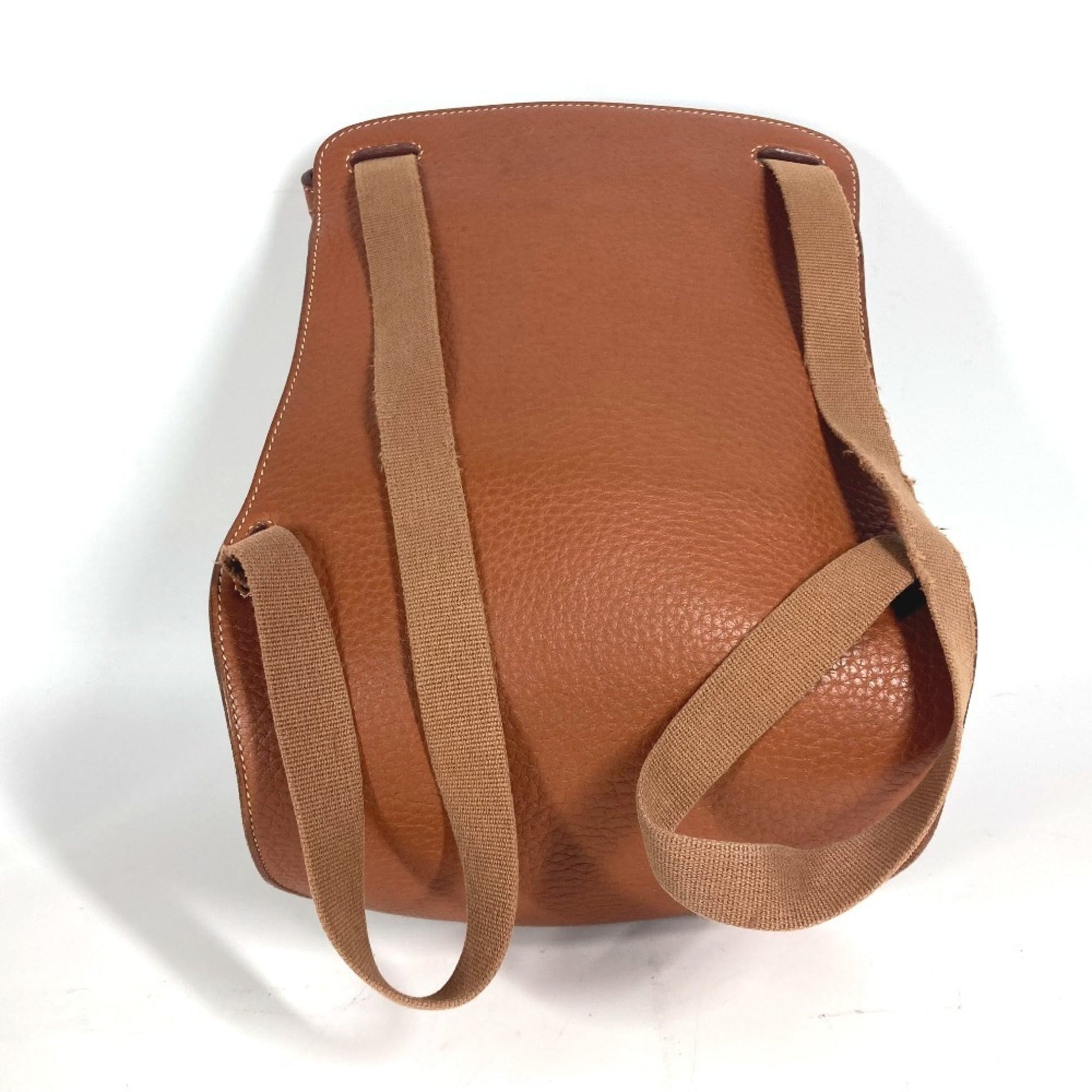 Hermes Backpack Leather Brown