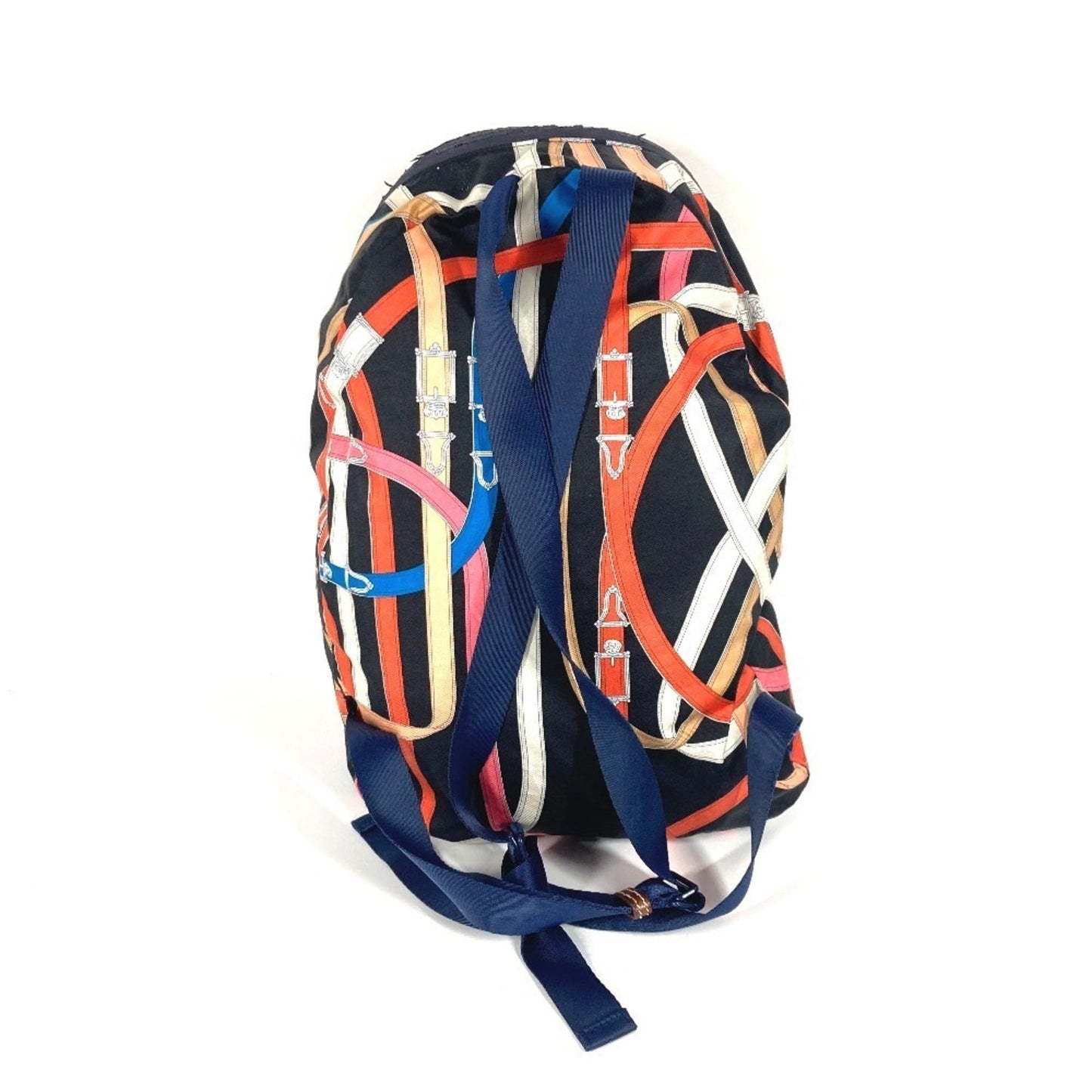 Hermes Multi Color Silk Backpack