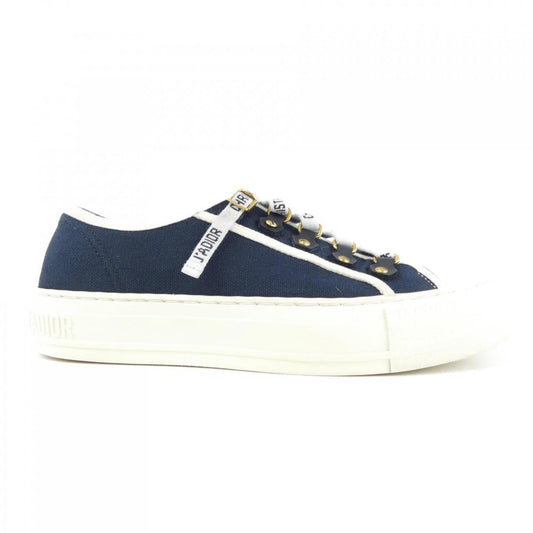 Dior Shoe Christian Sneakers White Navy Multicolor Shoes