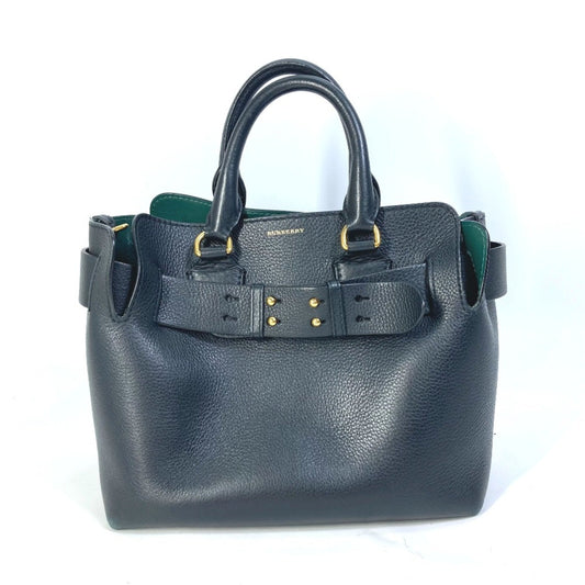 Burberry Shoulder Bag Leather Black Shoulder Bag 37