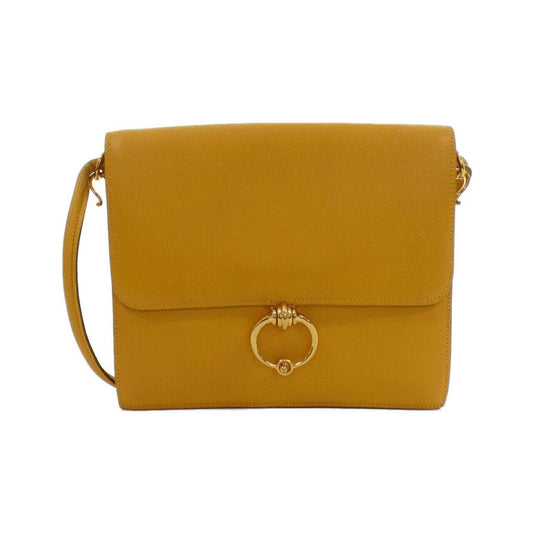 Hermes Jaune Courchevel Shoulder Bag Leather