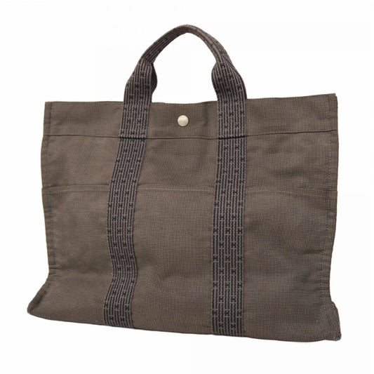 Hermes Tote Bag Canvas Gray Tote Bag 40