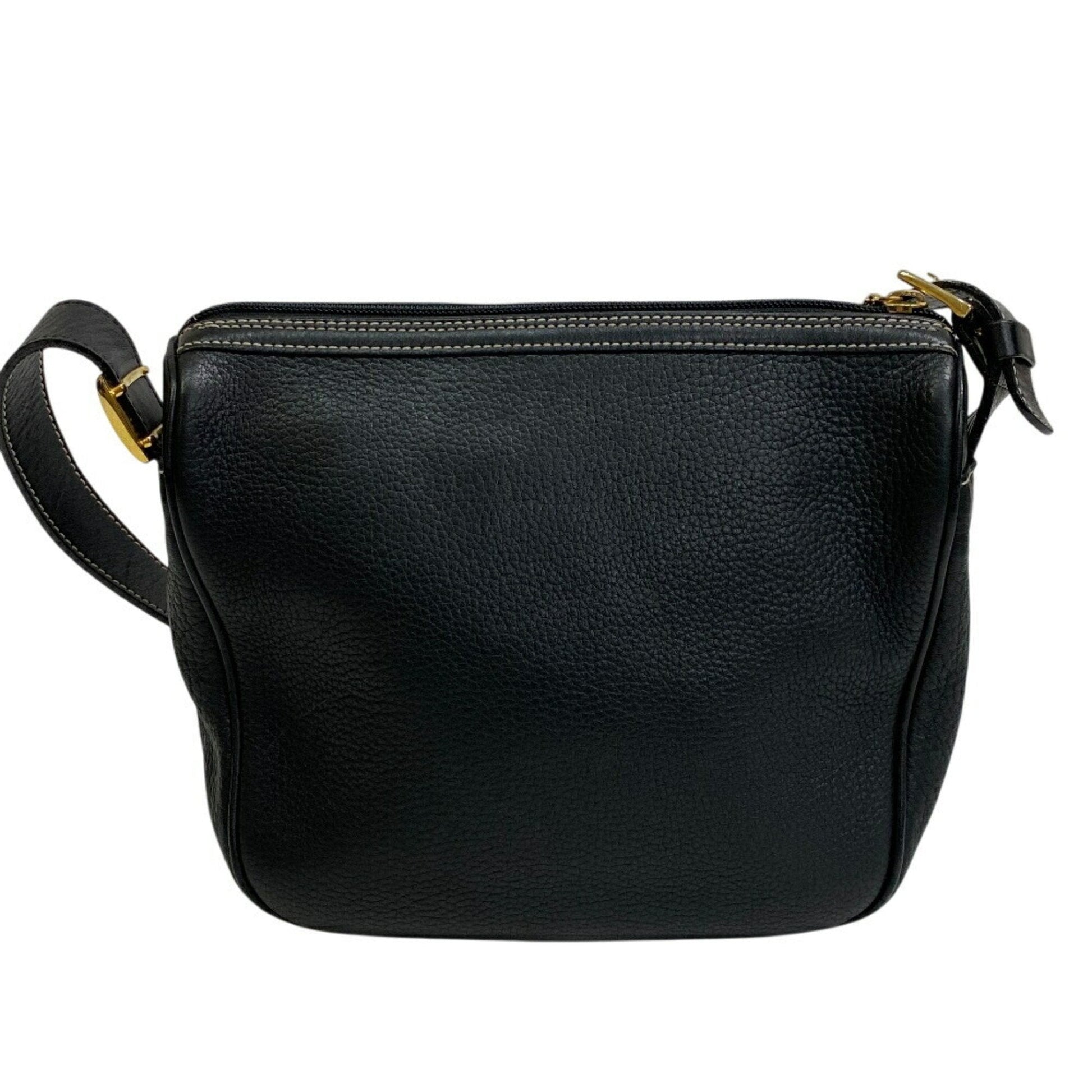 Burberry s Shoulder Bag Leather Black