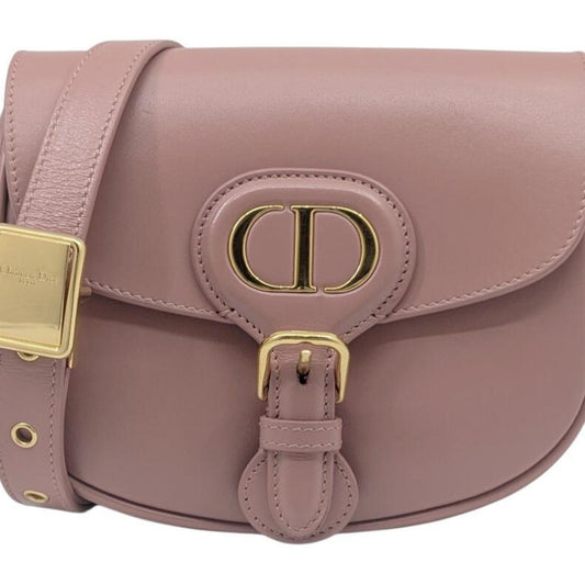 Dior Handbag Christian Shoulder Bag 2 Leather Pink