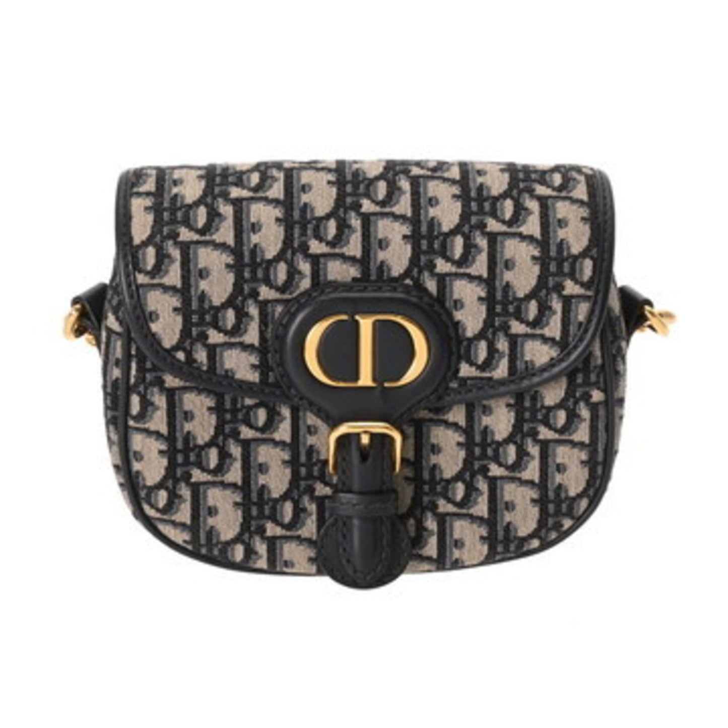 Dior Handbag Christian Jacquard Shoulder Bag 2 Blue Navy