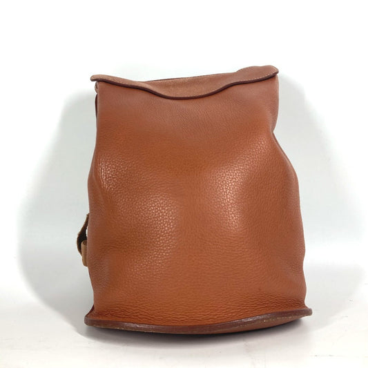 Hermes Backpack Leather Brown