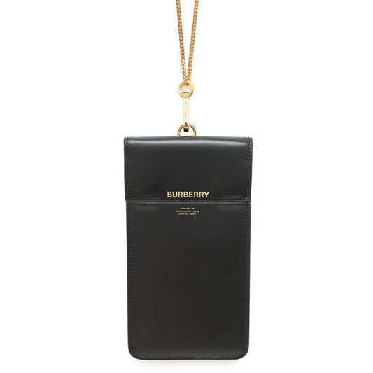 Burberry Shoulder Bag Leather Black Shoulder Bag 40