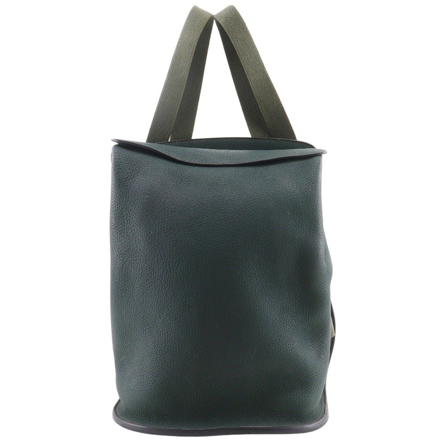 Hermes Backpack Leather Green