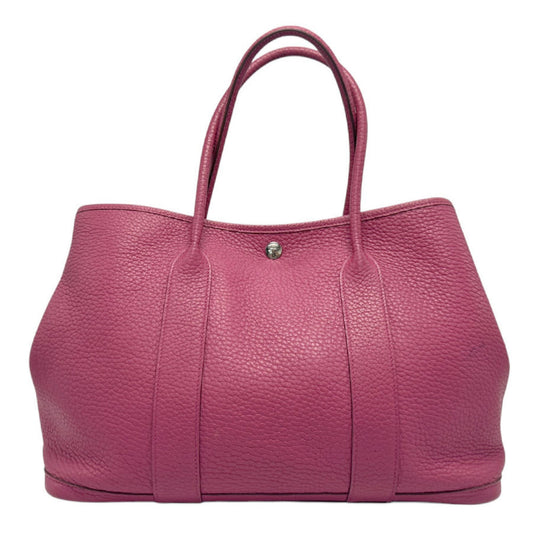 Hermes Garden Tosca Negonda Handbag Tote Bag Leather