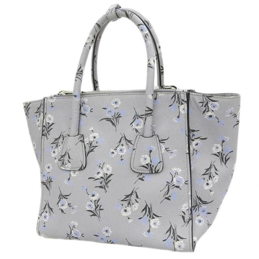 Prada Women Handbag Gray Travel Bag