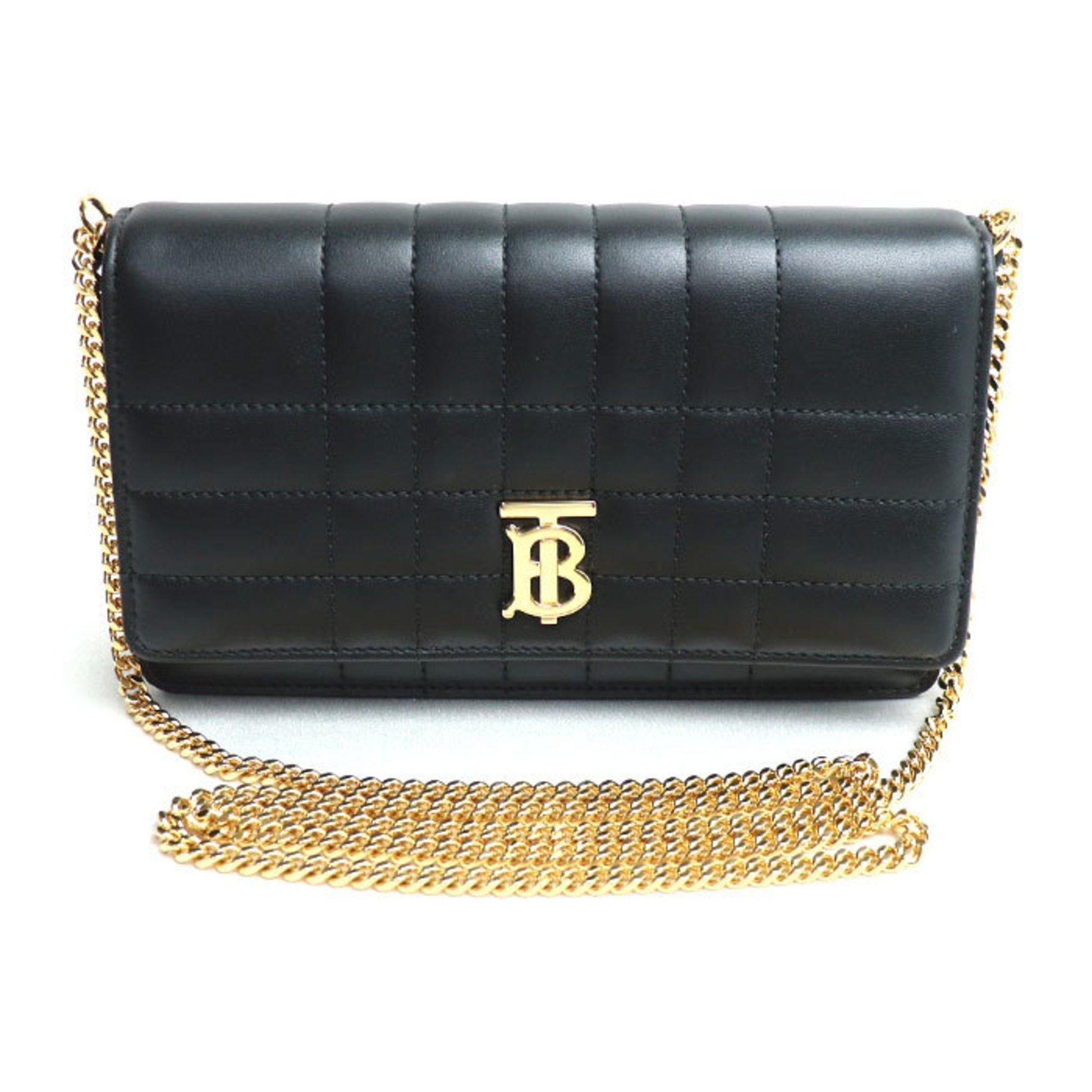 Burberry Shoulder Bag Leather Black Shoulder Bag 18