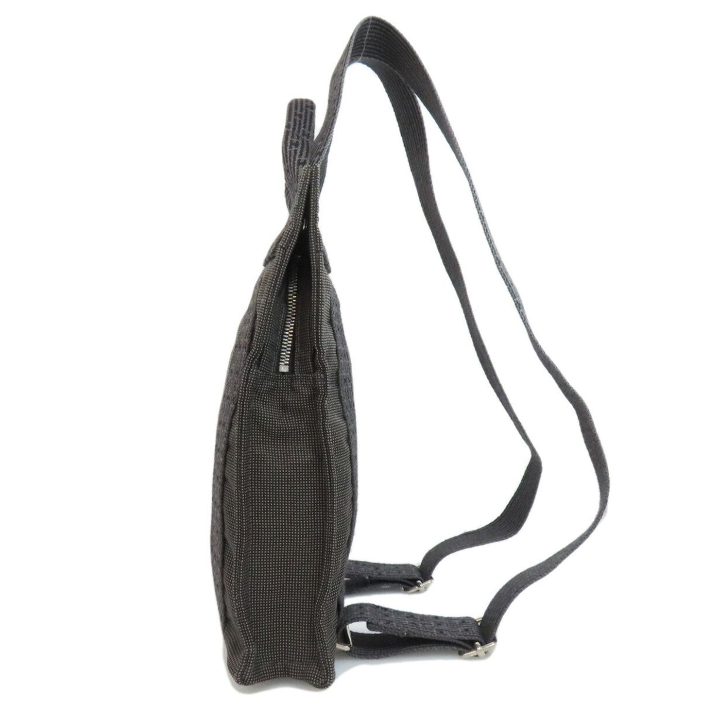 Hermes Backpack Canvas Gray Canvas Backpack 12