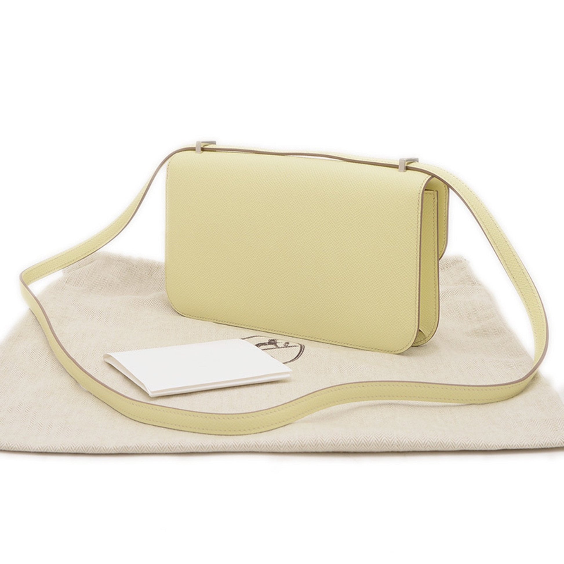 Hermes Epsom Shoulder Bag Leather Leather Shoulder Bag