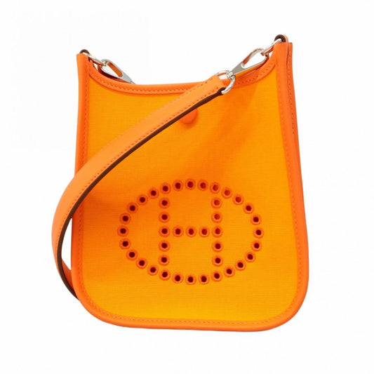 Hermes Feu Toile Officier Shoulder Bag