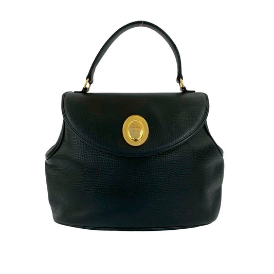 Dior Handbag Christian Tote Bag 13 Leather Black