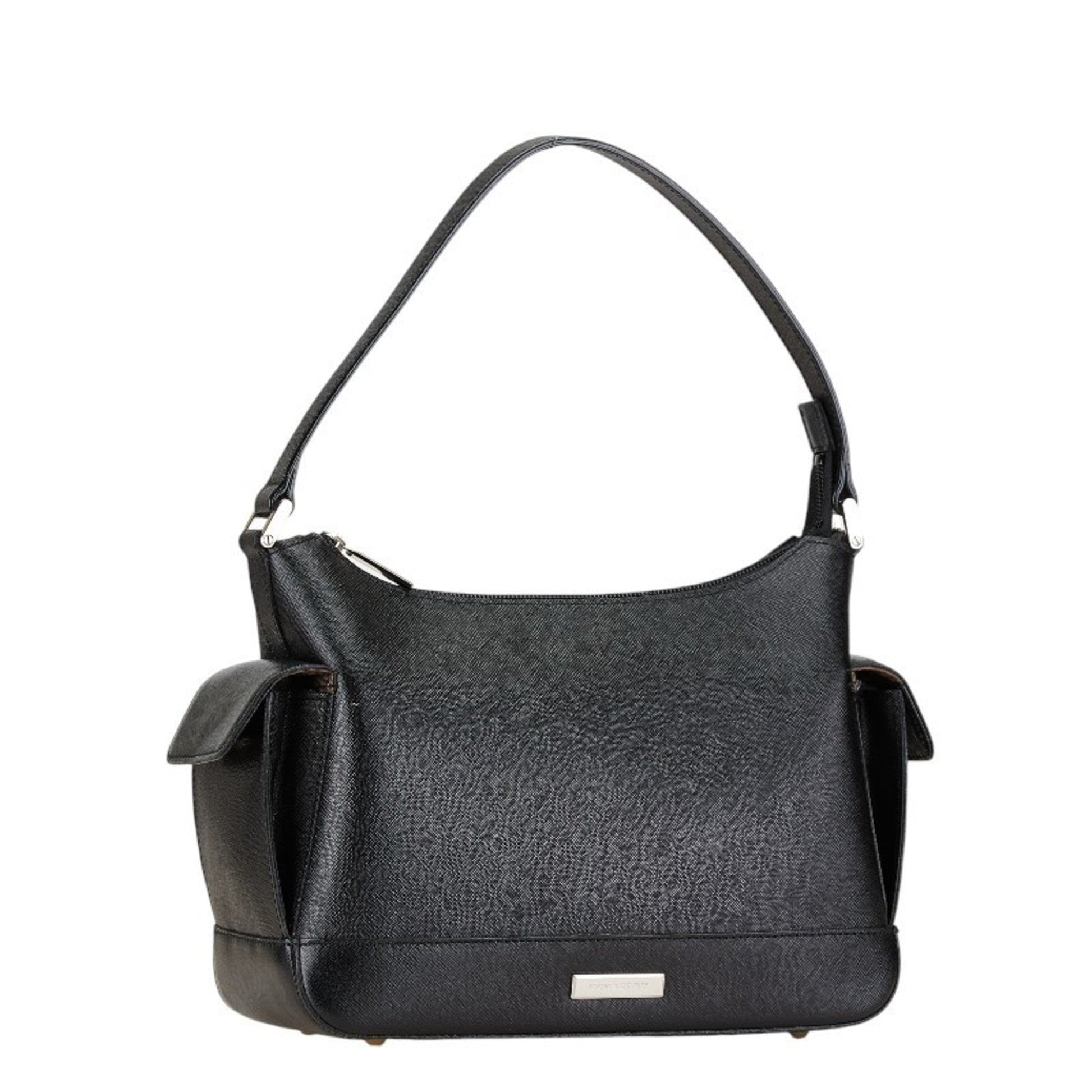 Burberry Shoulder Bag Leather Black Shoulder Bag 23