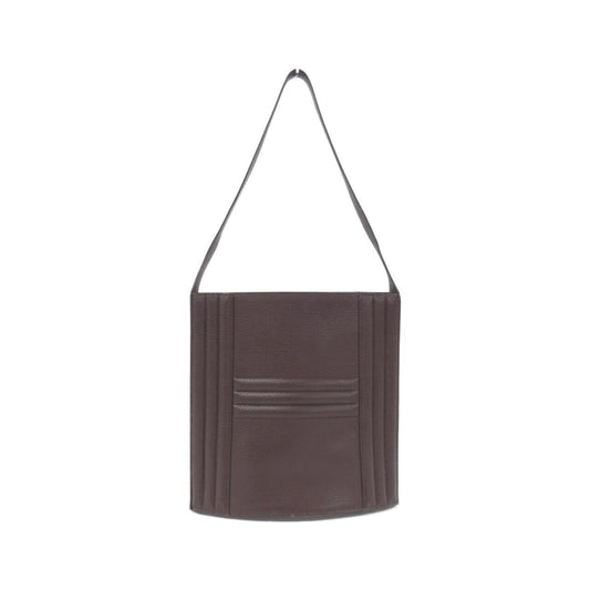 Hermes Kelly Marron Fjord Shoulder Bag Leather