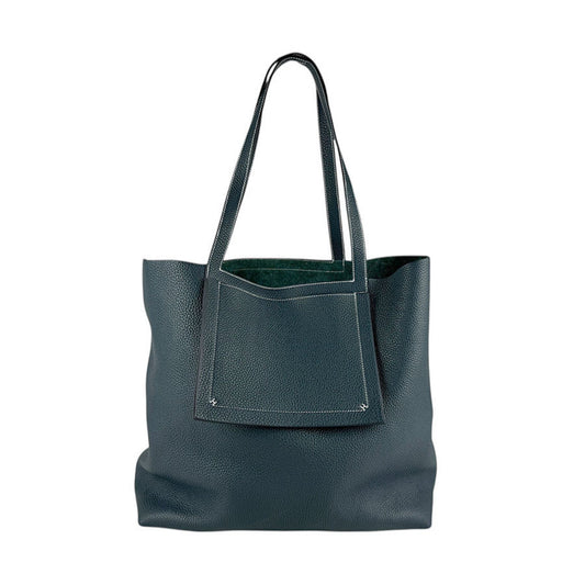 Hermes Taurillon Clemence Shoulder Bag Tote Bag Leather