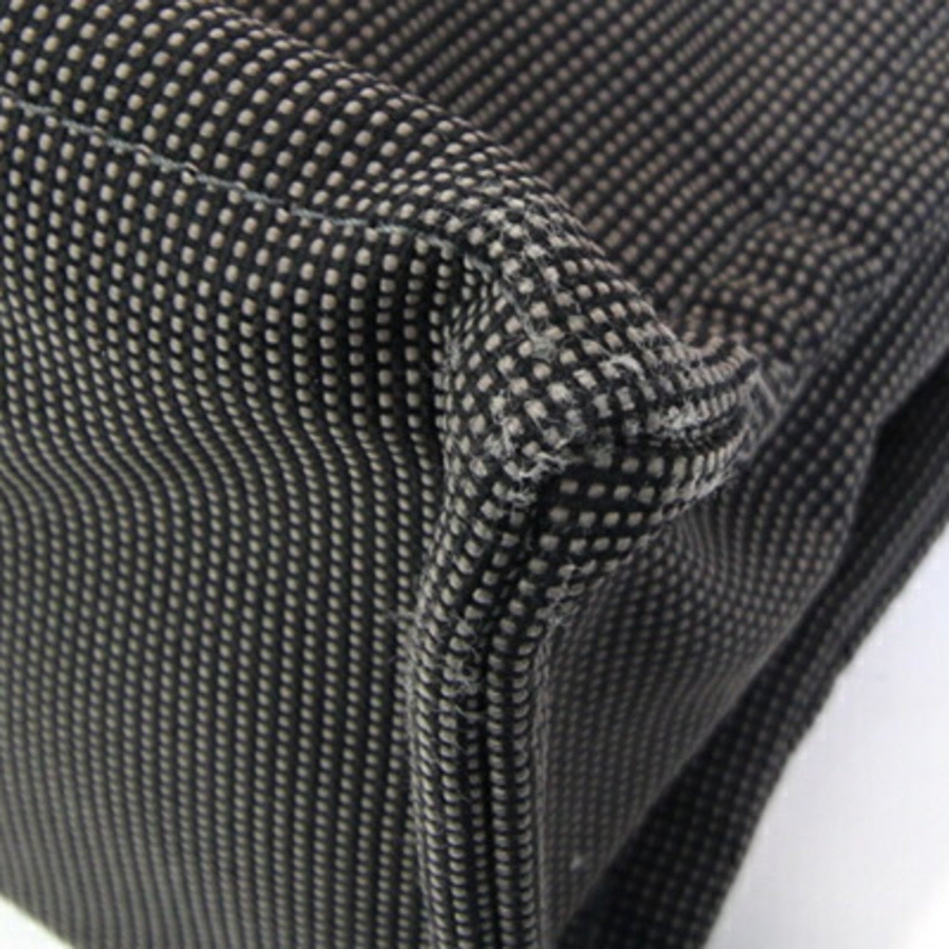 Hermes Handbag Tote Bag Canvas Gray Tote Bag 12