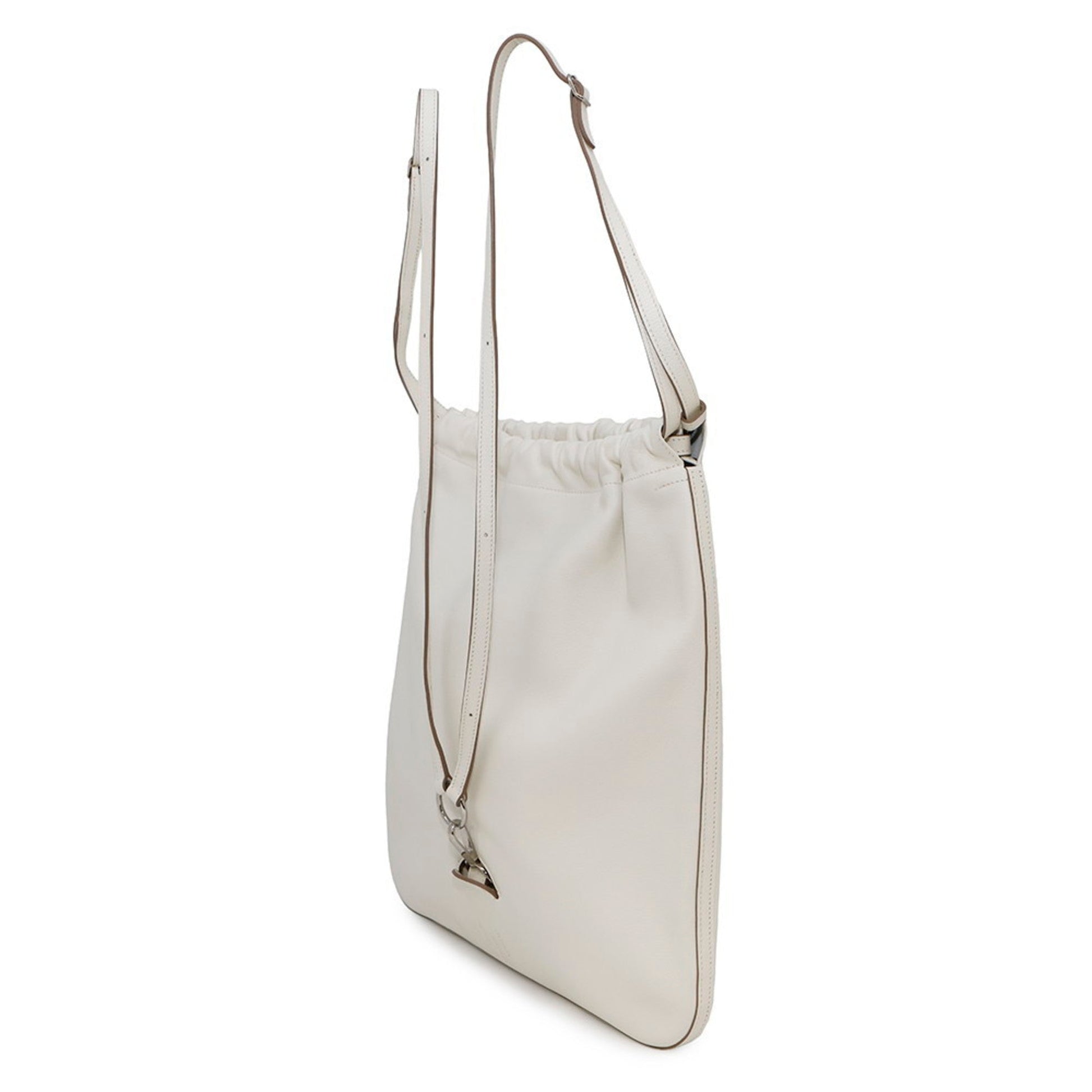 Hermes Tote Bag Silver