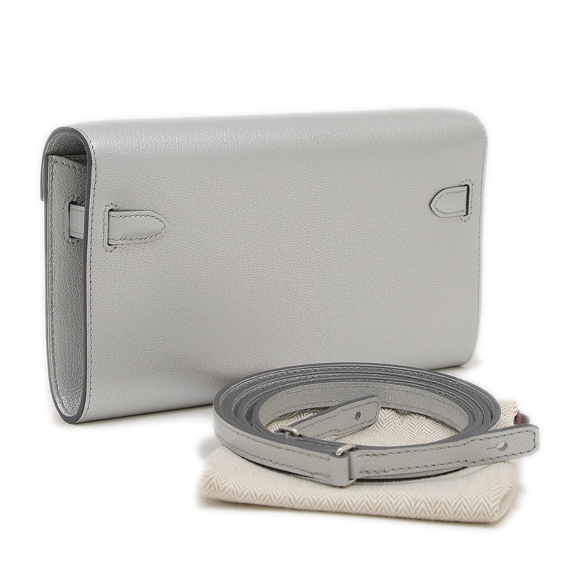 Hermes Kelly Argent Shoulder Bag